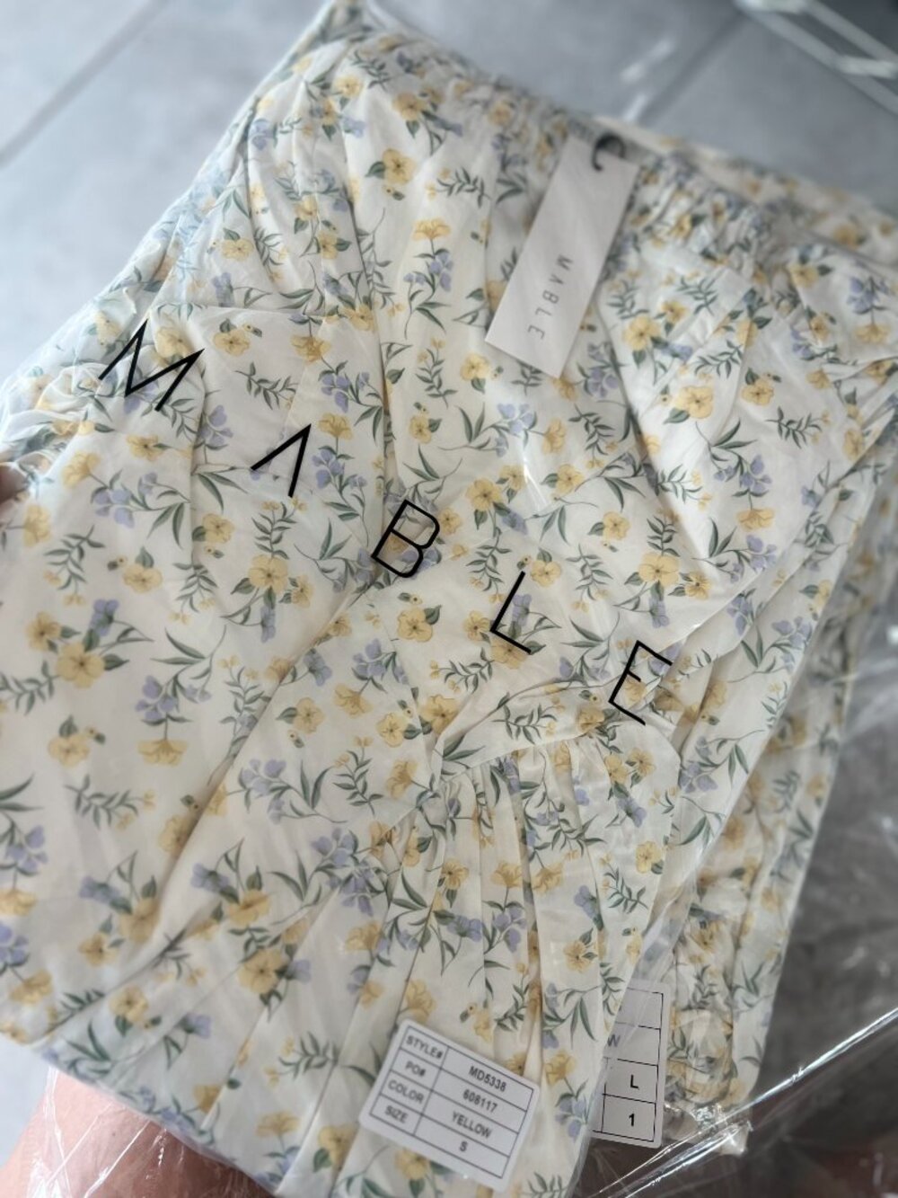 Boutique 1861 Cottage Yellow Floral Midi Dress| Mother's Day | Bridgerton - Picture 12 of 12